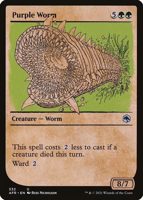 Purple Worm - Adventures in the Forgotten Realms - 332