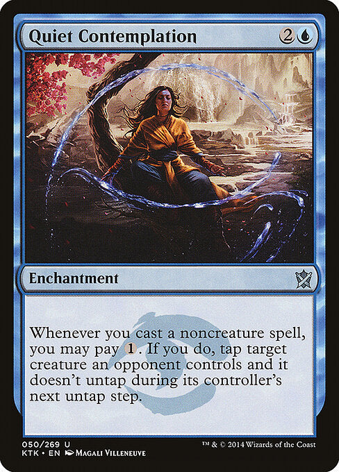 Quiet Contemplation - Khans of Tarkir - 50