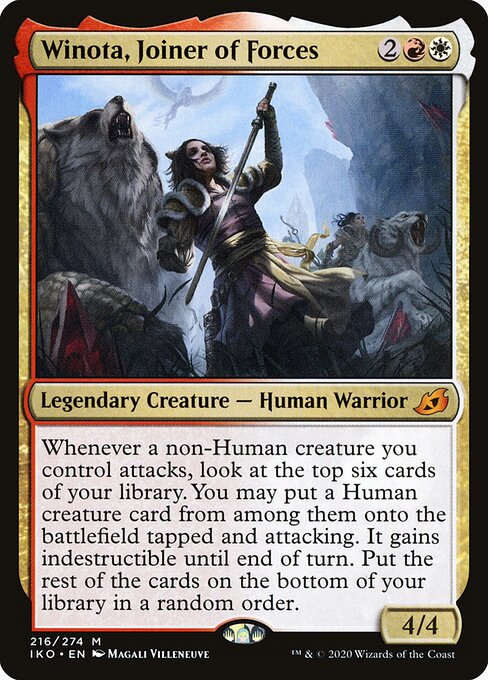 Winota, Joiner of Forces - Ikoria: Lair of Behemoths - 216