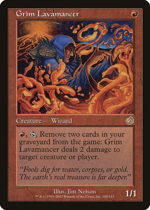 Grim Lavamancer - Torment - 100