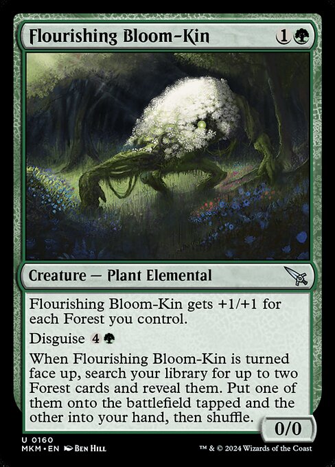 Flourishing Bloom-Kin - Murders at Karlov Manor - 160