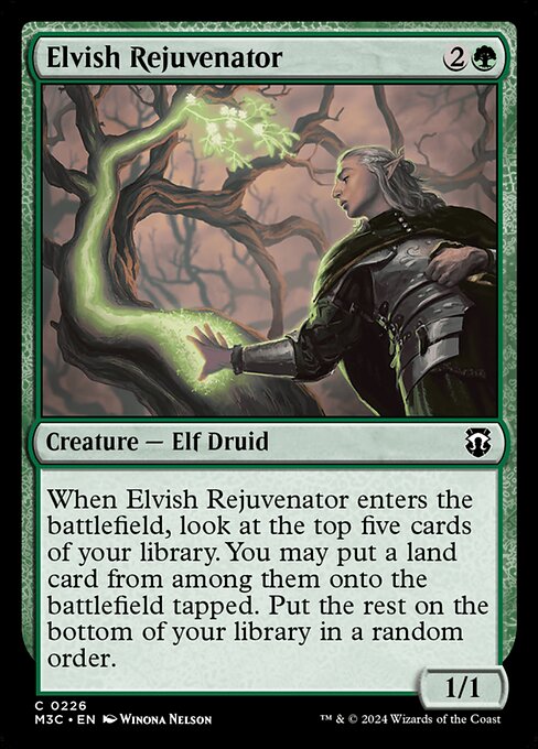 Elvish Rejuvenator - Modern Horizons 3 Commander - 226