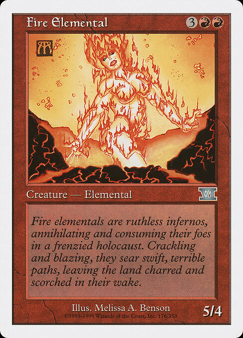 Fire Elemental - Classic Sixth Edition - 176