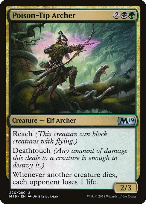 Poison-Tip Archer - Core Set 2019 - 220
