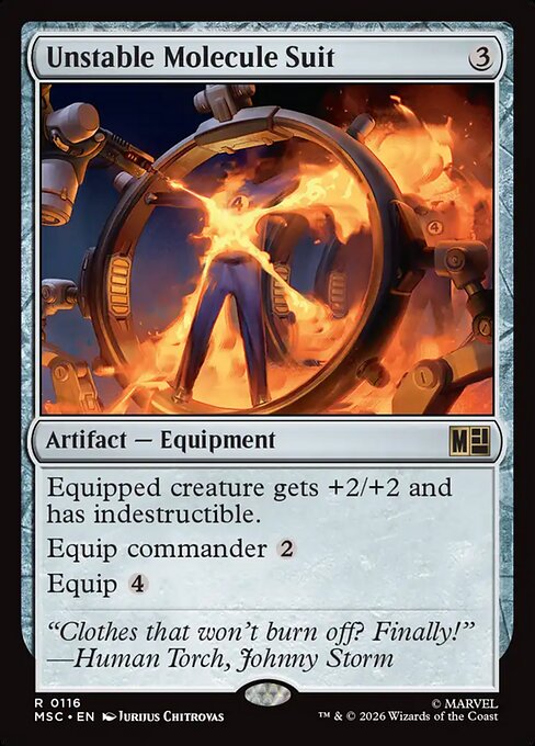 Unstable Molecule Suit - Marvel Super Heroes Commander - 116