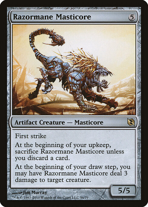 Razormane Masticore - Duel Decks: Elspeth vs. Tezzeret - 56