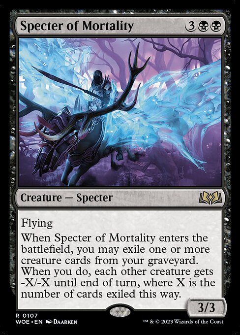 Specter of Mortality - Wilds of Eldraine - 107