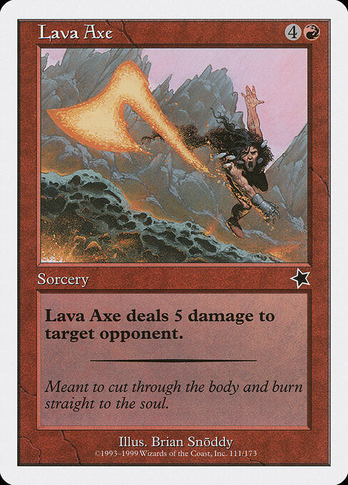 Lava Axe - Starter 1999 - 111