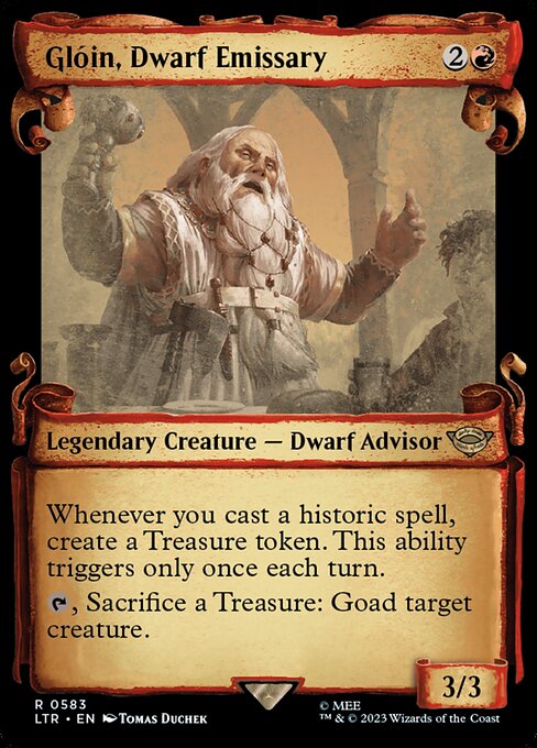 Glóin, Dwarf Emissary - The Lord of the Rings: Tales of Middle-earth - 583