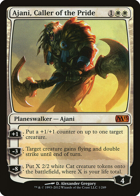 Ajani, Caller of the Pride - Magic 2013 - 1