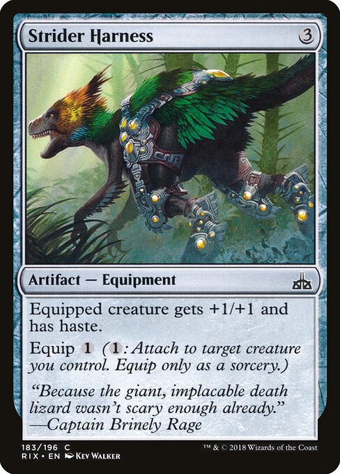 Strider Harness - Rivals of Ixalan - 183
