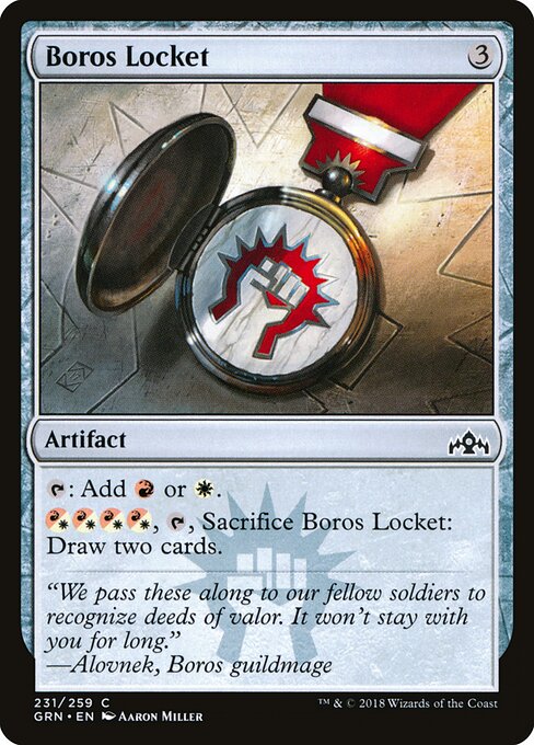Boros Locket - Guilds of Ravnica - 231