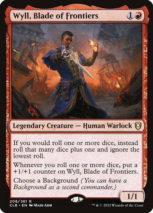 Wyll, Blade of Frontiers - Commander Legends: Battle for Baldur's Gate - 208