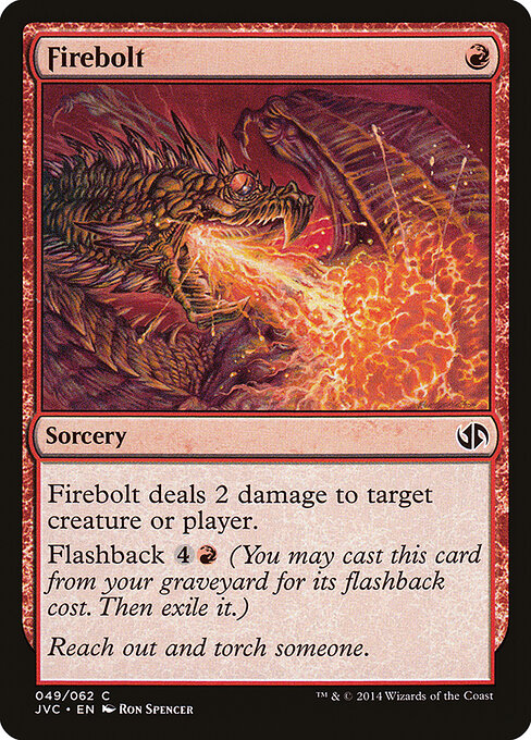 Firebolt - Duel Decks Anthology: Jace vs. Chandra - 49