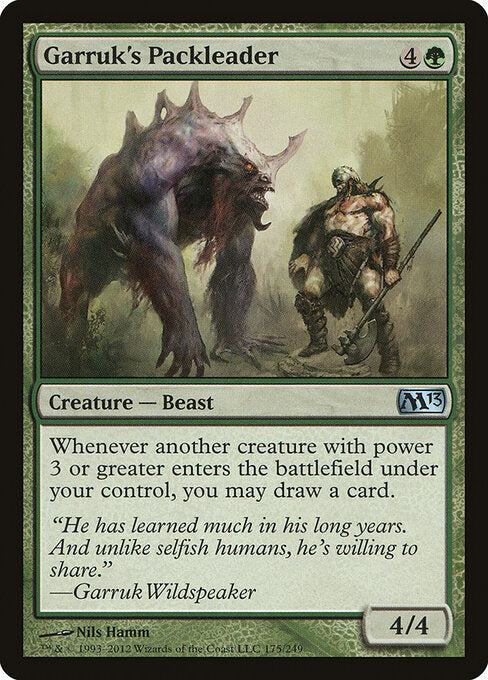 Garruk's Packleader - Magic 2013 - 175