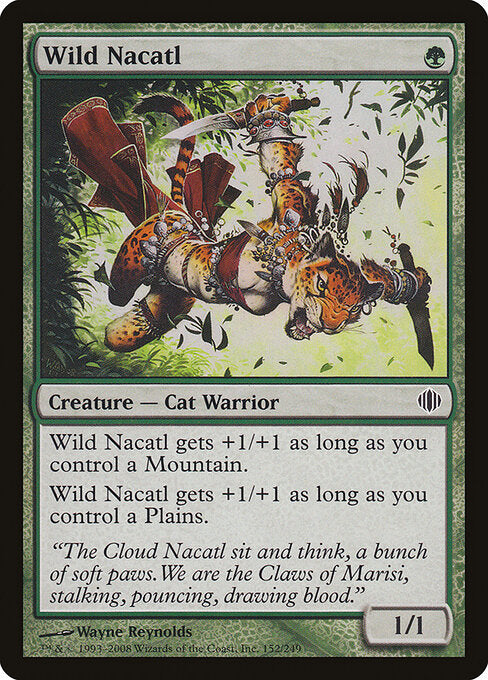 Wild Nacatl - Shards of Alara - 152