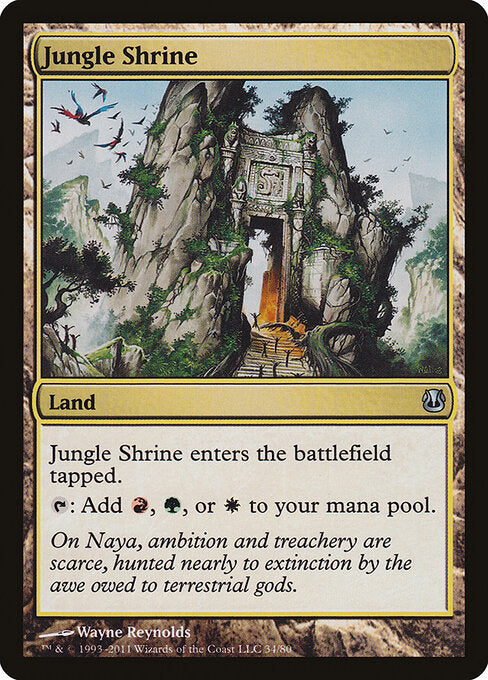 Jungle Shrine - Duel Decks: Ajani vs. Nicol Bolas - 34