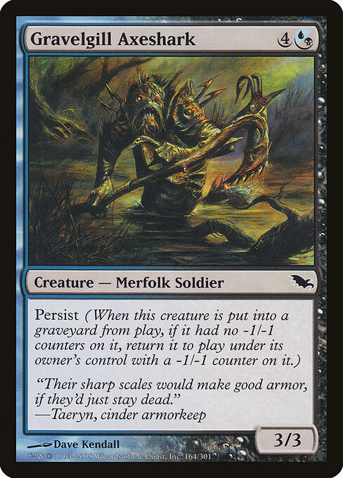 Gravelgill Axeshark - Shadowmoor - 164