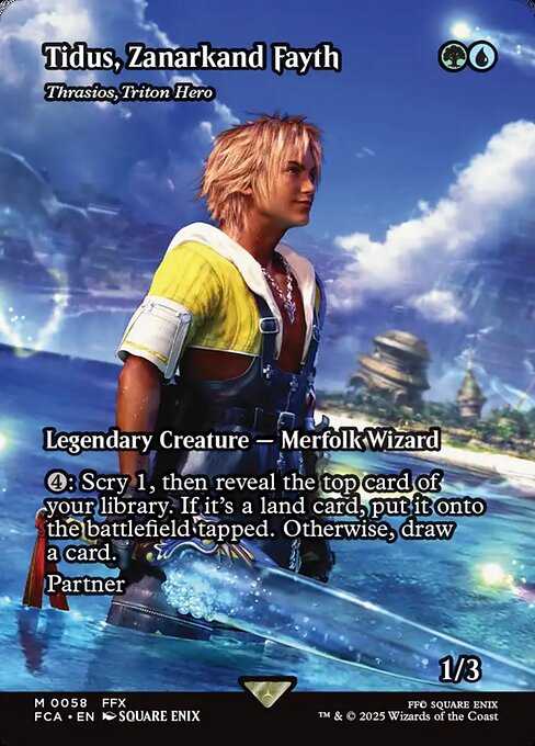 Thrasios, Triton Hero - Final Fantasy: Through the Ages - 58