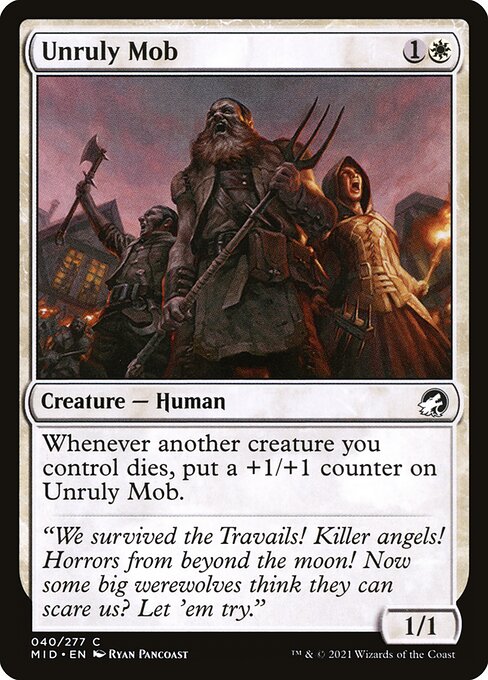 Unruly Mob - Innistrad: Midnight Hunt - 40