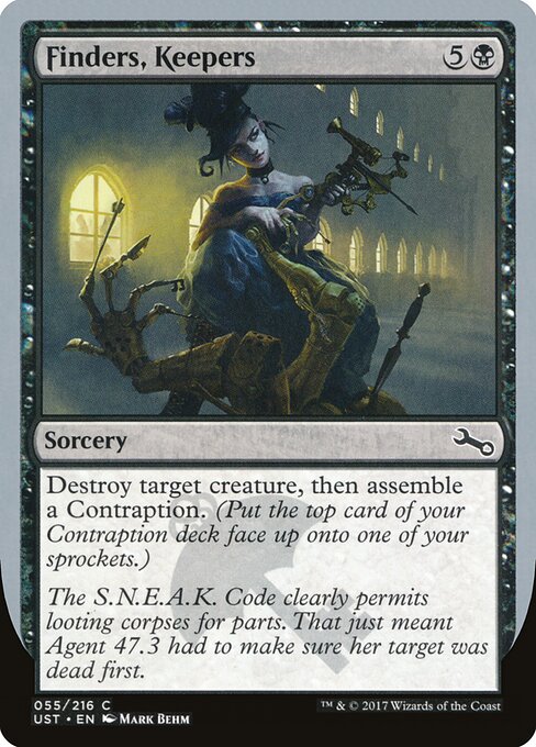 Finders, Keepers - Unstable - 55
