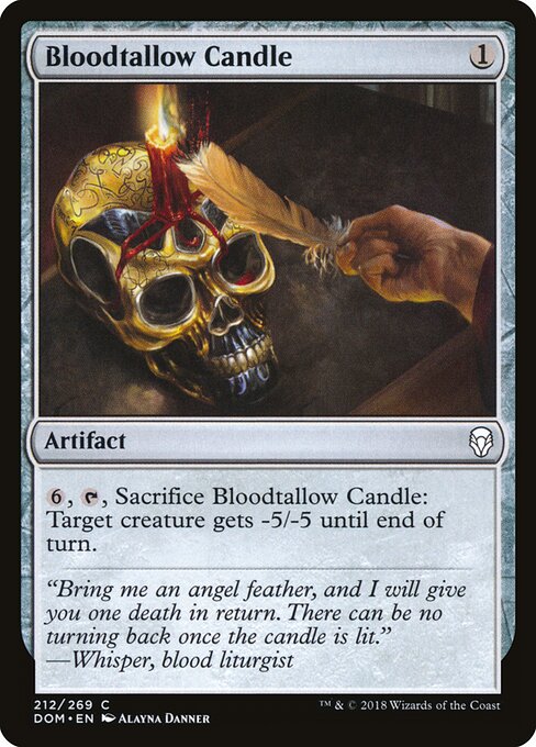 Bloodtallow Candle - Dominaria - 212