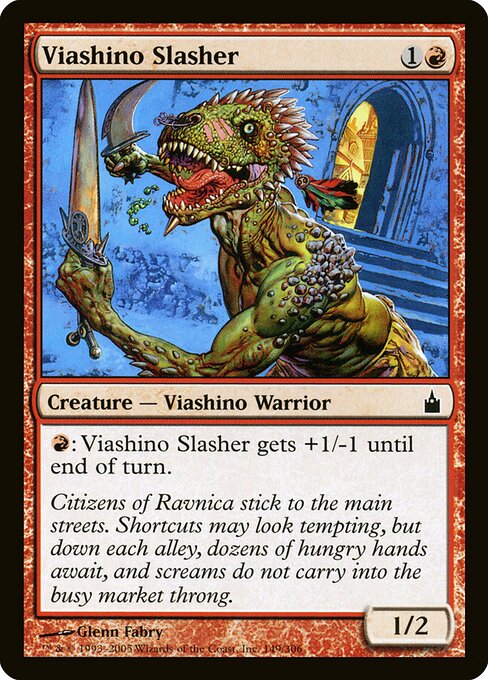 Viashino Slasher - Ravnica: City of Guilds - 149