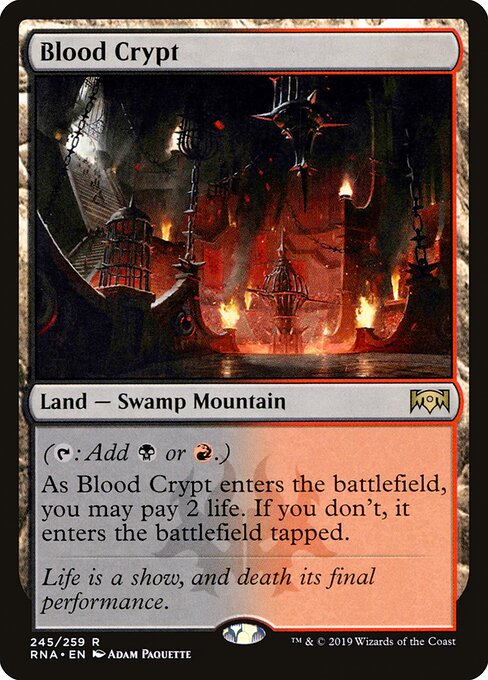 Blood Crypt - Ravnica Allegiance - 245