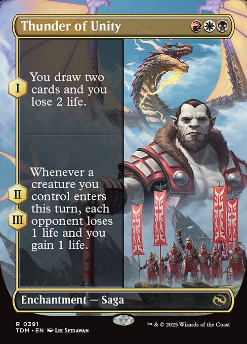 Thunder of Unity - Tarkir: Dragonstorm - 391