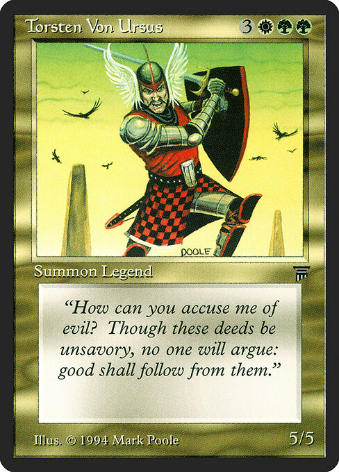 Torsten Von Ursus - Legends - 266