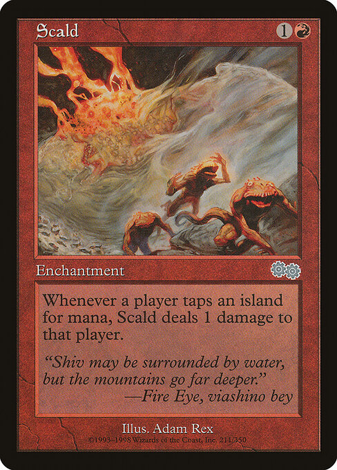 Scald - Urza's Saga - 211