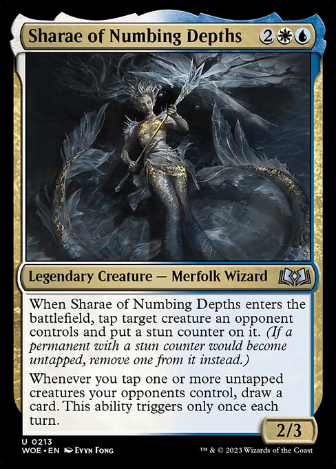 Sharae of Numbing Depths - Wilds of Eldraine - 213