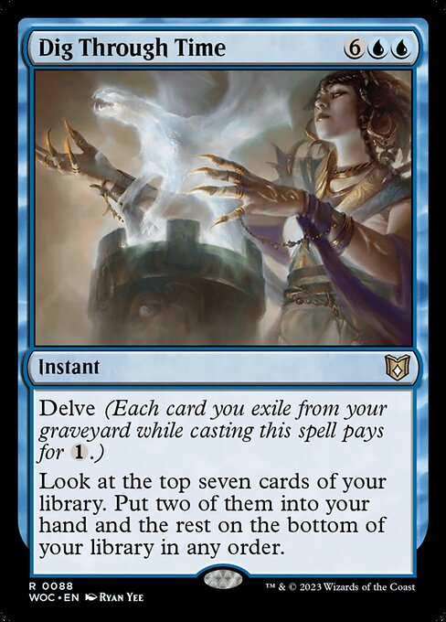 Dig Through Time - Wilds of Eldraine Commander - 88