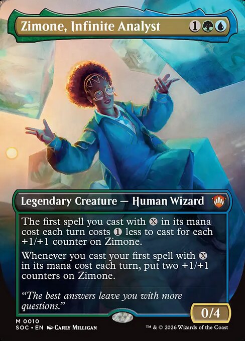 Zimone, Infinite Analyst - Secrets of Strixhaven Commander - 10