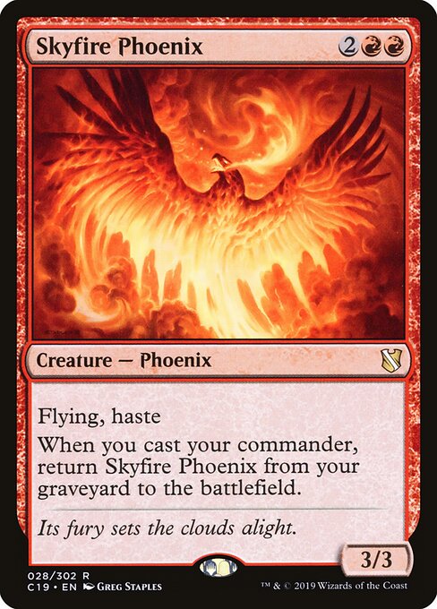Skyfire Phoenix - Commander 2019 - 28