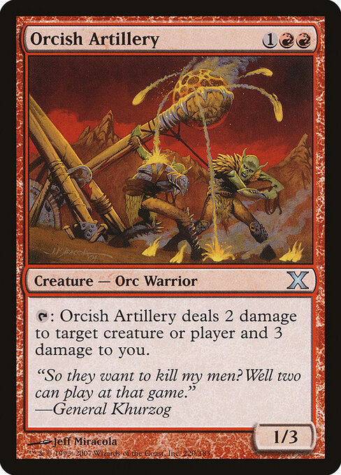 Orcish Artillery - Tenth Edition - 220
