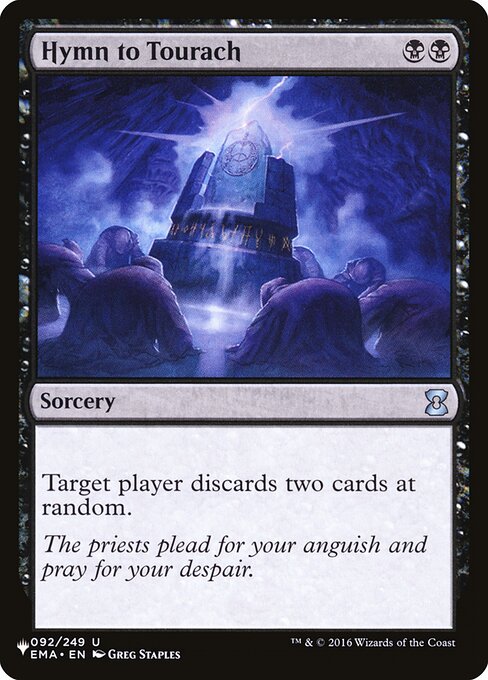 Hymn to Tourach - The List - EMA-92
