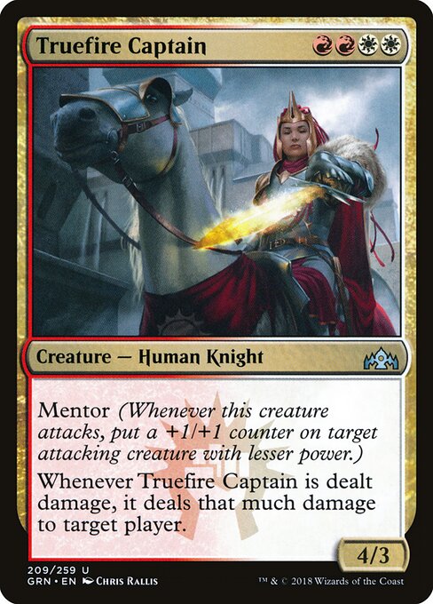 Truefire Captain - Guilds of Ravnica - 209