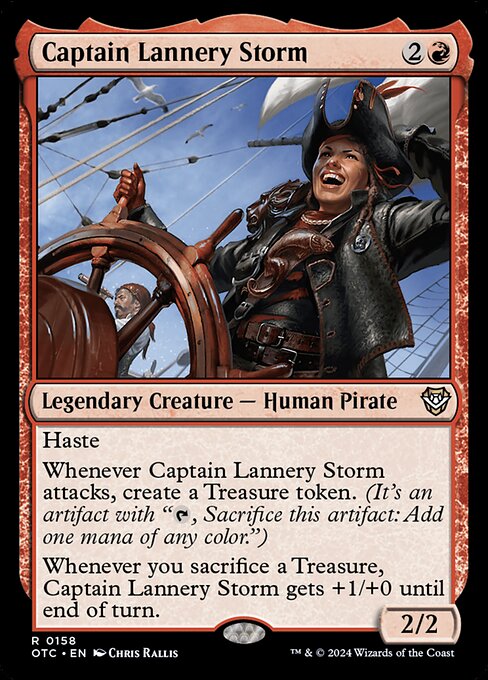 Captain Lannery Storm - Outlaws of Thunder Junction Commander - 158