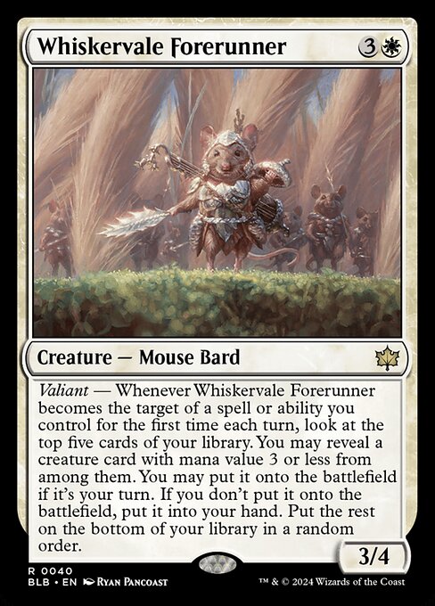 Whiskervale Forerunner - Bloomburrow - 40