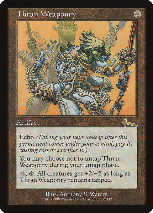 Thran Weaponry - Urza's Legacy - 135