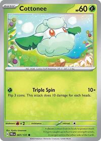 Cottonee - SV: Prismatic Evolutions - 007/131