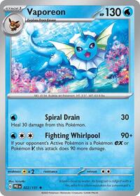 Vaporeon - SV: Prismatic Evolutions - 022/131