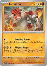 Groudon - SV: Prismatic Evolutions - 049/131