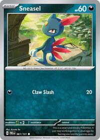 Sneasel - SV: Prismatic Evolutions - 061/131
