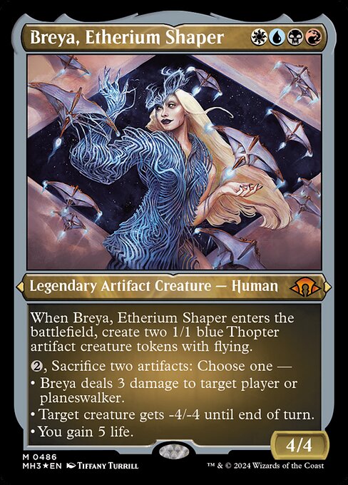 Breya, Etherium Shaper - Modern Horizons 3 - 486