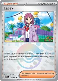 Lacey - 114/131 (Poke Ball Pattern) - SV: Prismatic Evolutions - 114/131