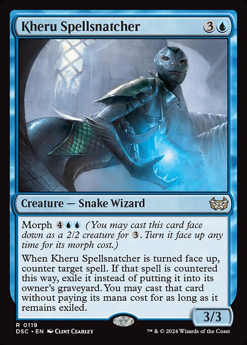 Kheru Spellsnatcher - Duskmourn: House of Horror Commander - 119