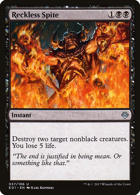 Reckless Spite - Archenemy: Nicol Bolas - 37