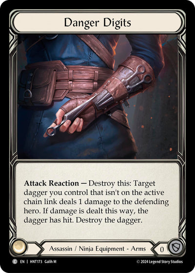 Danger Digits [HNT173] (The Hunted)  Cold Foil